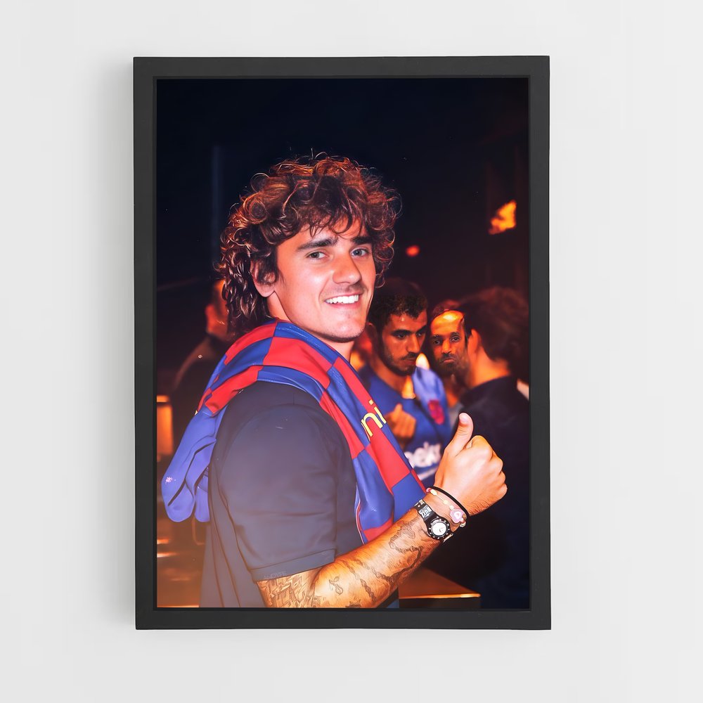 Poster Antoine griezmann (vue 2)